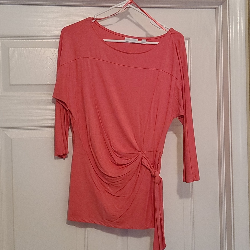 New York & Co Womens Pink Top- M